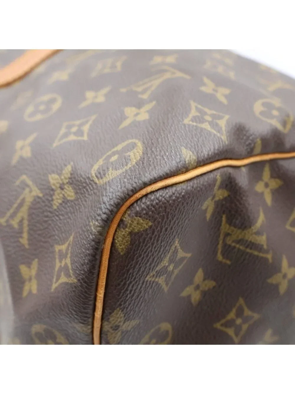 Louis Vuitton Keepall 50 Boston Bag Monogram Leather